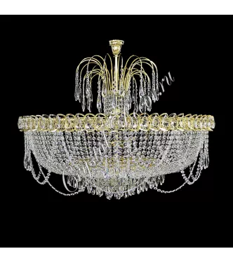 Люстра хрустальная Водопад Плюс Королевский Сосулька